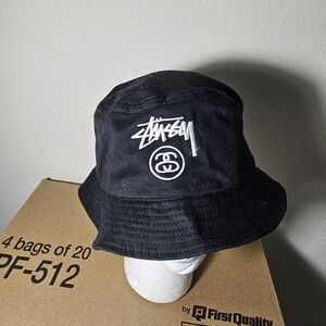 Stussy mens stock lock bucket hat
